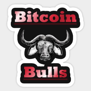 Bitcoin Bull Cryptocurrency Bull Run Sticker